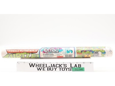 Con-Tact Paper Teenage Mutant Ninja Turtles TMNT 1991 Rubbermaid NEW