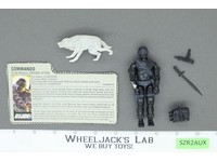 Snake Eyes & Timber V2 100% Complete G.I. Joe 1985 Hasbro Vintage Action Figure