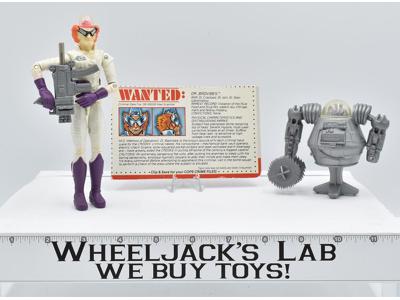 Dr. Badvibes #2 W/Robot Complete Cops N Crooks C.O.P.S. 1988 Vintage Hasbro