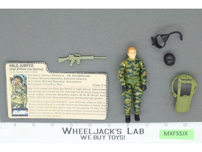 Rip Cord V1 100% Complete G.I. Joe 1984 Hasbro Vintage Action Figure