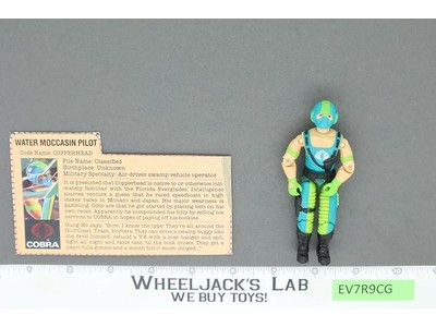 Copperhead V1 100% Complete G.I. Joe 1984 Hasbro Vintage Action Figure