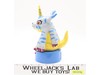 Gabumon Door Jammer WORKS Digimon 2000 Fun-4-All Fox Kids Vintage
