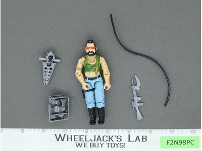 Ripper V1 100% Complete G.I. Joe 1985 Hasbro Vintage Action Figure