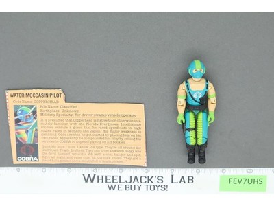 Copperhead V1 100% Complete G.I. Joe 1984 Hasbro Vintage Action Figure