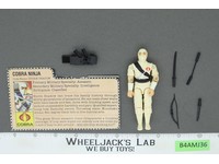 Storm Shadow V1 100% Complete G.I. Joe 1984 Hasbro Vintage Action Figure