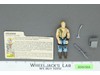 Buzzer V1 100% Complete G.I. Joe 1985 Hasbro Vintage Action Figure