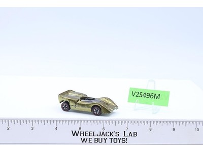 McLaren M6A Olive 1968 1969 Redline Hot Wheels Mattel Vintage RL