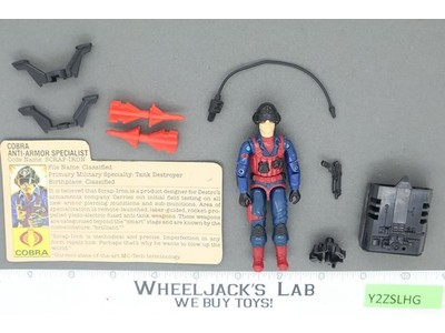 Scrap-Iron V1 100% Complete 1984 G.I. Joe Hasbro Vintage Figure