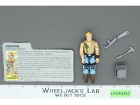 Buzzer V1 100% Complete G.I. Joe 1985 Hasbro Vintage Action Figure