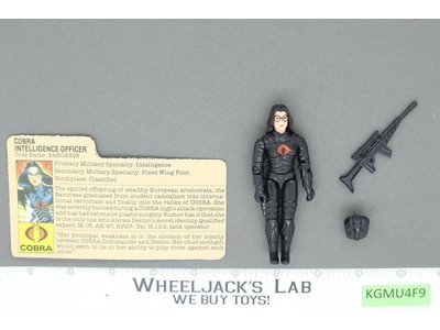 Baroness V1 100% Complete G.I. Joe 1984 Hasbro Vintage Action Figure