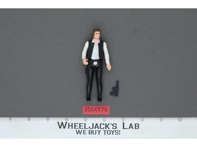 Han Solo SMALL HEAD 100% Complete Star Wars 1978 Vintage Kenner Figure NO REPRO