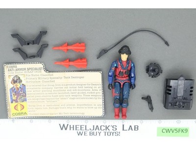Scrap-Iron V1 100% Complete 1984 G.I. Joe Hasbro Vintage Figure