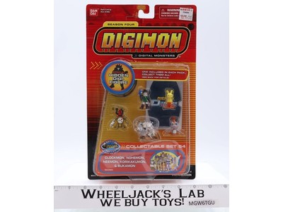 Collectible Set 54 Digimon Season 4 2002 Bandai Mini Action Figure NEW SEALED