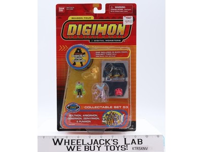Collectible Set 53 Digimon Season 4 2002 Bandai Mini Action Figure NEW SEALED