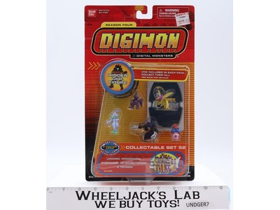 Collectible Set 52 Digimon Season 4 2002 Bandai Mini Action Figure NEW SEALED