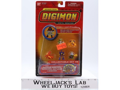 Collectible Set 49 Digimon Season 4 2002 Bandai Mini Action Figure NEW SEALED
