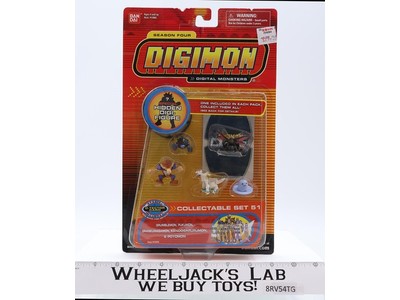 Collectible Set 51 Digimon Season 4 2002 Bandai Mini Action Figure NEW SEALED