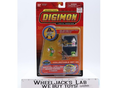 Collectible Set 55 Digimon Season 4 2002 Bandai Mini Action Figure NEW SEALED