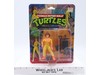 April O'Neil 10-Back Press Badge Stripes TMNT 1988 Playmates NEW MOSC