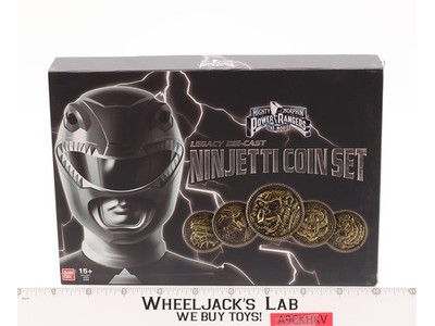 Legacy Die-Cast Ninjetti Coin Set Mighty Morphin Power Rangers 2017 Bandai