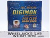 Official Digimon Fan Club Game Pack 2002 Bandai NEW SEALED
