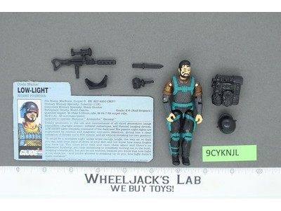 Low-Light V3 100% Complete G.I. Joe 1991 Hasbro Vintage Action Figure