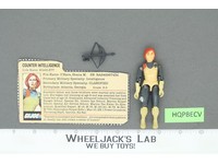 Scarlett V1 Straight Arm 100% Complete 1982 G.I. Joe Hasbro Vintage Figure