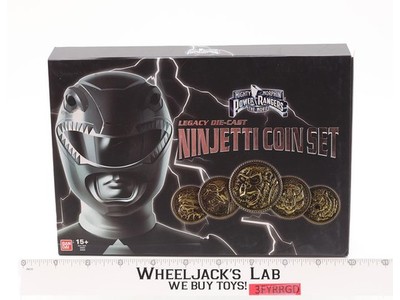 Legacy Die-Cast Ninjetti Coin Set Mighty Morphin Power Rangers 2017 Bandai NEW