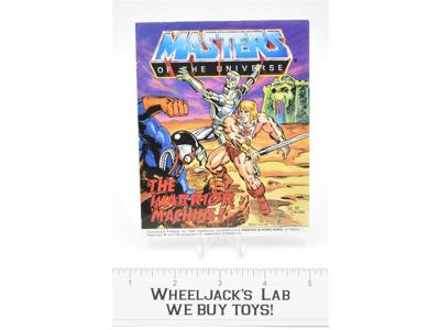 The Warrior Machine! Comic Book He-Man MOTU 1980's Mattel