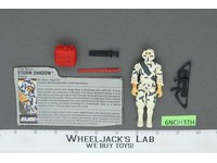 Storm Shadow V2 100% Complete G.I. Joe 1988 Hasbro Vintage Action Figure