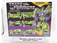 Devastator NR MINT FIGS UNUSED STICKERS SEALED BAGS GIG Giftset G1 Transformers