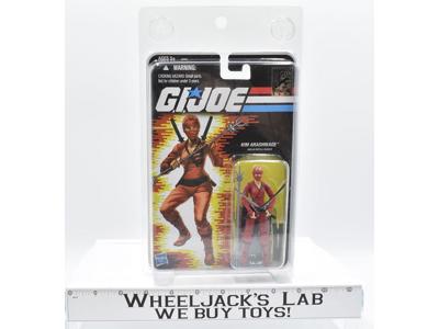 Kim Arashikage Jinx Red Outfit GI Joe 2012 SDCC Exclusive NEW MOSC Hasbro