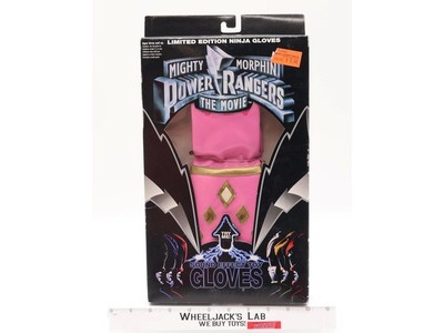 Sound Effect Toy Pink Ranger Gloves MMPR Power Rangers 1995 Happiness Express