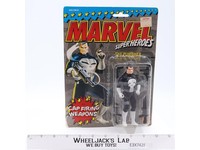 The Punisher Marvel Super Heroes Cap Firing Weapons 1990 Toy Biz NEW MOSC SEALED