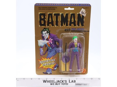 The Joker Squirting Orchid Batman 1989 Toy Biz Action Figure NEW MOSC SEALED