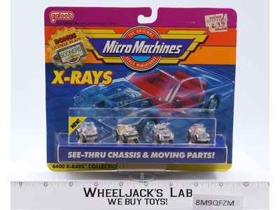 #6400 X-Rays Collection 1 Micro Machines Galoob 1990 Vintage NEW SEALED