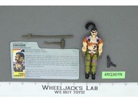 Zanzibar V1 100% Complete G.I. Joe 1987 Hasbro Vintage Action Figure