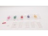 SHODO SUPER GoGoFive Figures Set - Kyuukyuu Sentai Power Rangers Bandai Model