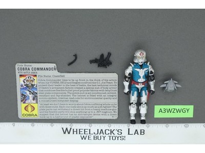 Cobra Commander V3 100% Complete G.I. Joe 1987 Hasbro Vintage Action Figure