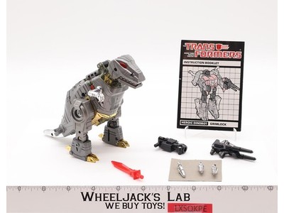 Grimlock 100% Complete Vintage 1985 G1 Transformers Hasbro Action Figure