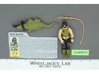 Croc Master V1 100% Complete G.I. Joe 1987 Hasbro Vintage Action Figure