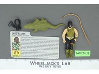 Croc Master V1 G.I. Joe 1987 Hasbro Vintage Action Figure