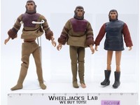 Cornelius Galen Zira Planet of the Apes Mego 1974 Original 8" Action Figures