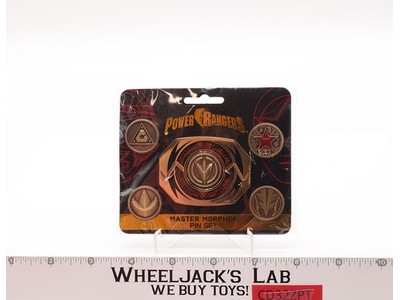 Power Rangers Master Morpher Pin Set 2022 Hasbro New Sealed