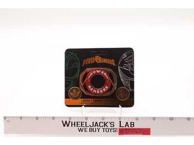 Power Rangers Legacy Power Morpher Green/White Edition Pin Set 2022 Hasbro New
