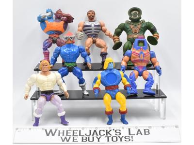 Lot #7 Collection of 7 He-Man MOTU Mattel Masters of the Universe Action Figure