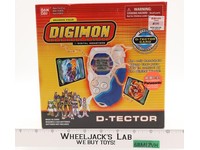 D-Tector D-Scanner Digivice White/Blue Version 2.0 Digimon 2002 Bandai NEW MIB