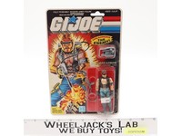 Torch 100% Complete W/36 Cardback & Bubbles GI Joe 1985 Hasbro Vintage Figure