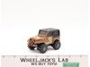 Jeep CJ Renegade Golden Eagle 4x4 Brown LJN Rough Riders 1981 Vtg Repair/Parts