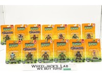 Lot of 13 Miniature Teenage Mutant Ninja Turtles 2003 Playmates NEW MOSC SEALED